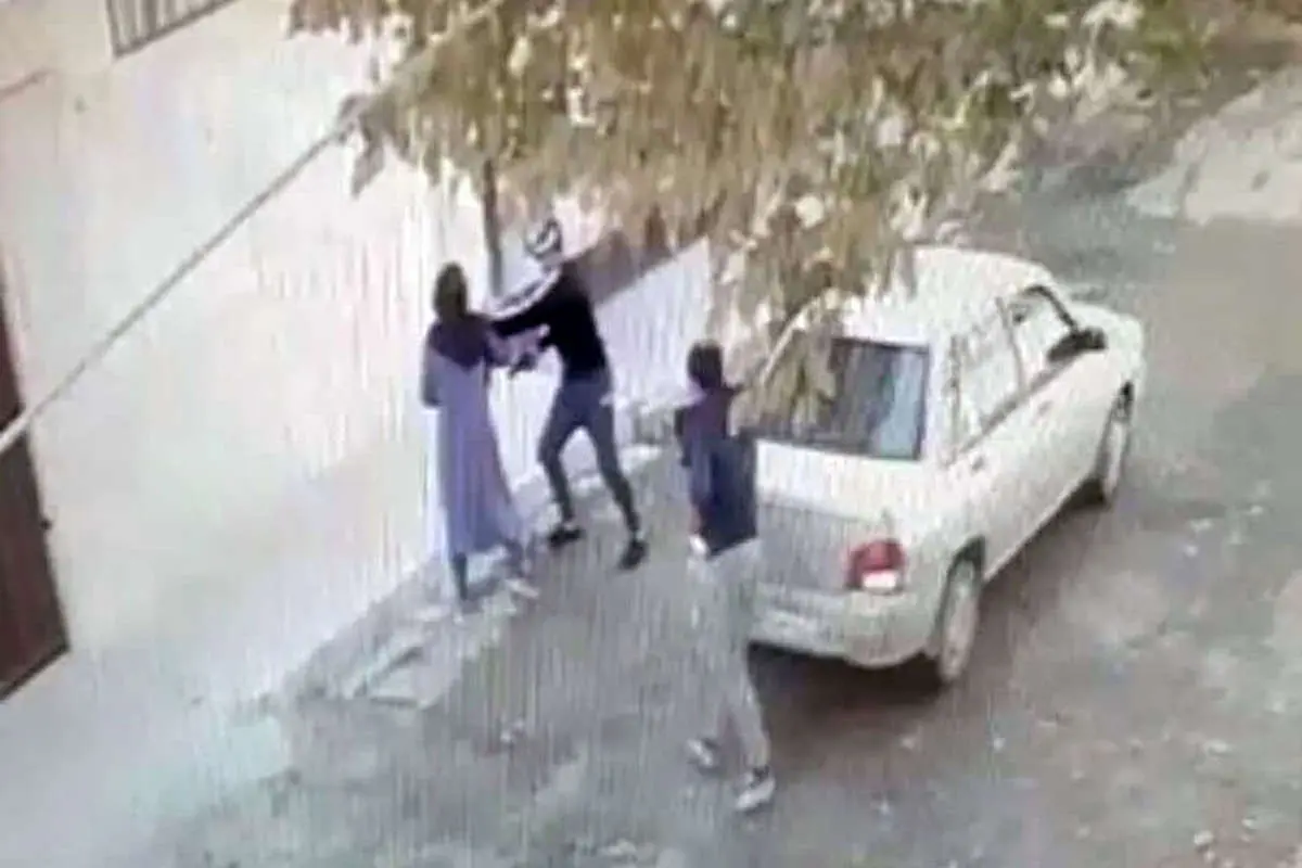 (ویدئو) ماجرای زورگیری خشن از یک زن در کرمانشاه