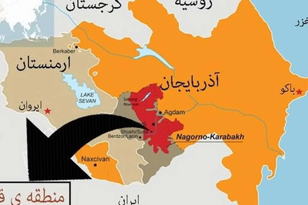 مرز ایران و ارمنستان از بین رفت؟
