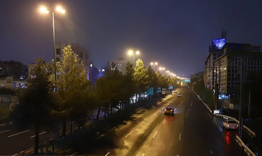 (تصاویر) منع تردد شبانه در تهران