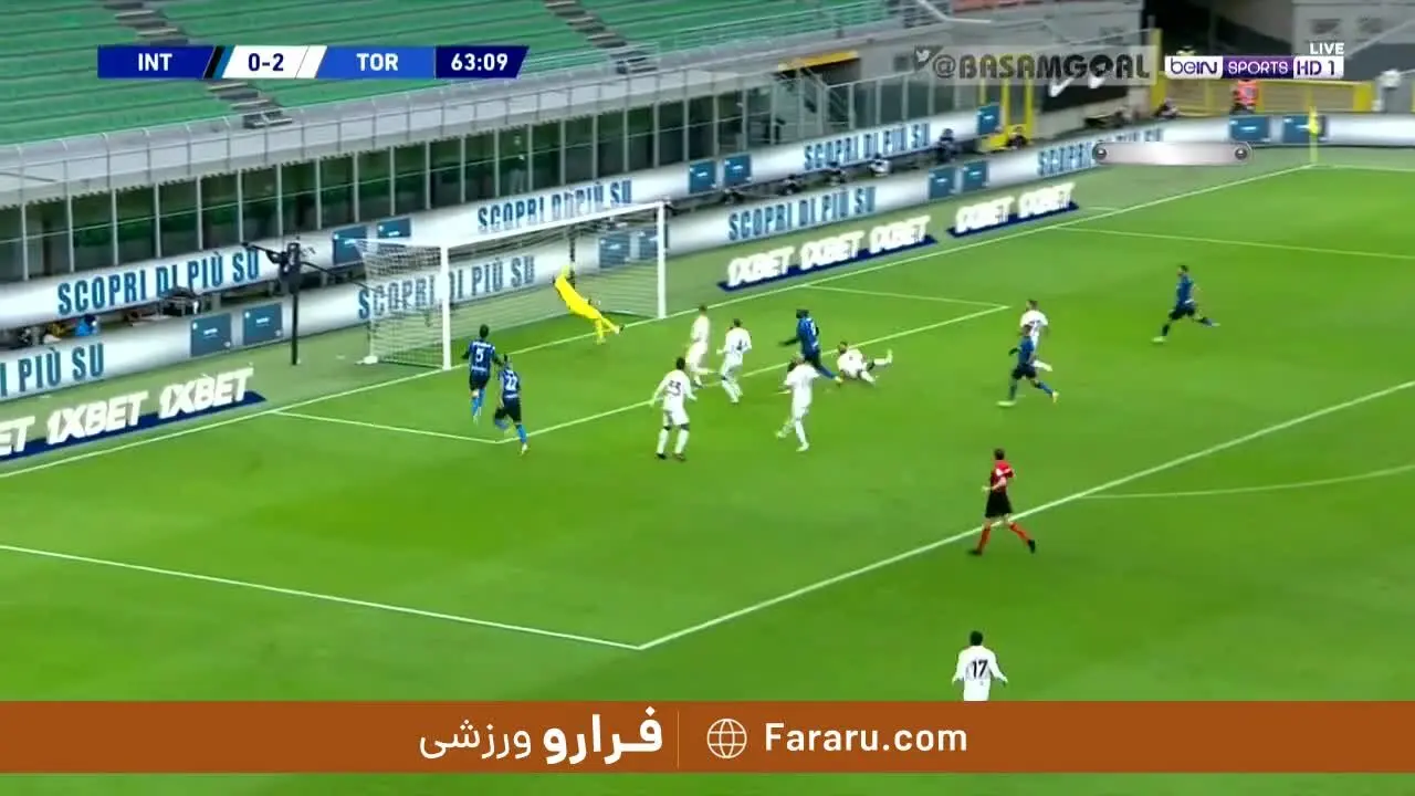 (ویدیو) خلاصه بازی اینتر 4 - 2 تورینو 2 آذر 99