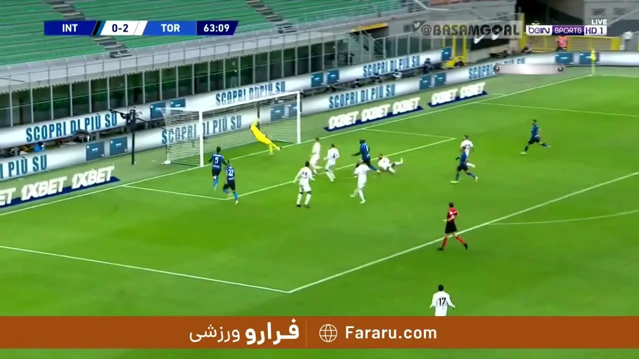 (ویدیو) خلاصه بازی اینتر 4 - 2 تورینو 2 آذر 99