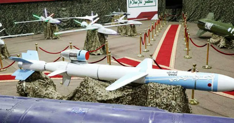(ویدئو) موشک قدس ۲؛ موشک جدید یمن برای حمله به عربستان