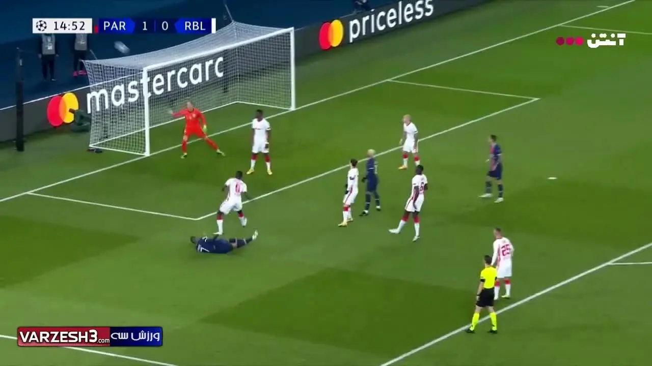 (ویدیو) خلاصه بازی پاری‌سن‌ژرمن 1 - 0 لایپزیش 4 آذر 99