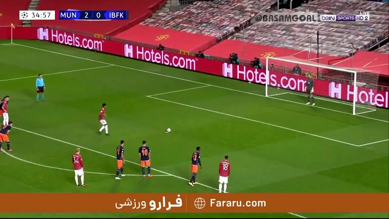 (ویدیو) خلاصه بازی منچستریونایتد 4 - 1 باشاکشهیر 4 آذر 99