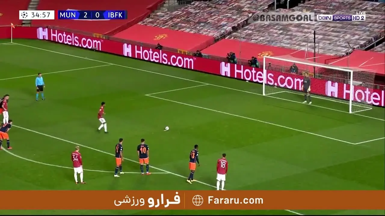 (ویدیو) خلاصه بازی منچستریونایتد 4 - 1 باشاکشهیر 4 آذر 99