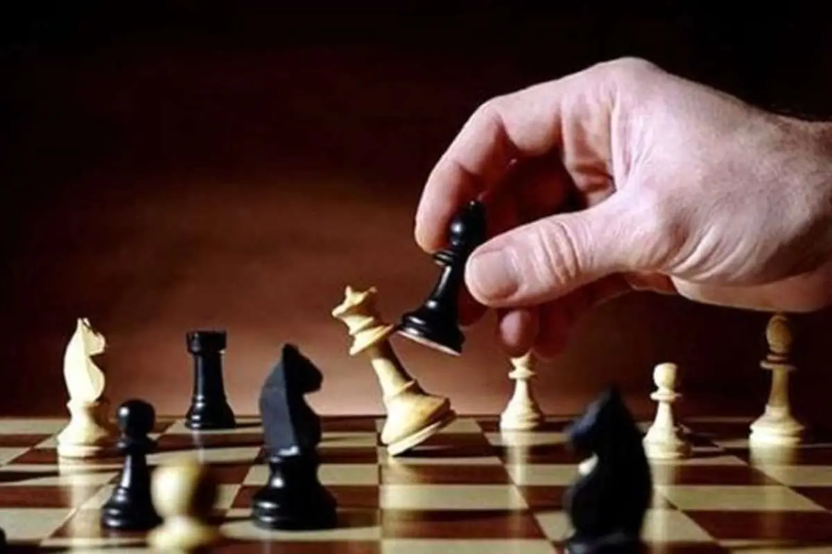 (عکس) یک ازدواج کوتاه مدت تمام شطرنجی
