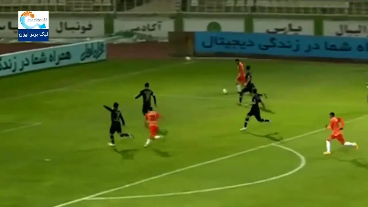 (ویدیو) خلاصه بازی سایپا 1 - 0 نساجی مازندران 5 آذر 99