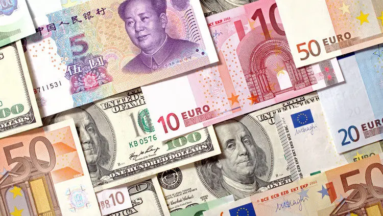 رشد قیمت یورو، پوند و ۲۹ ارز بانکی