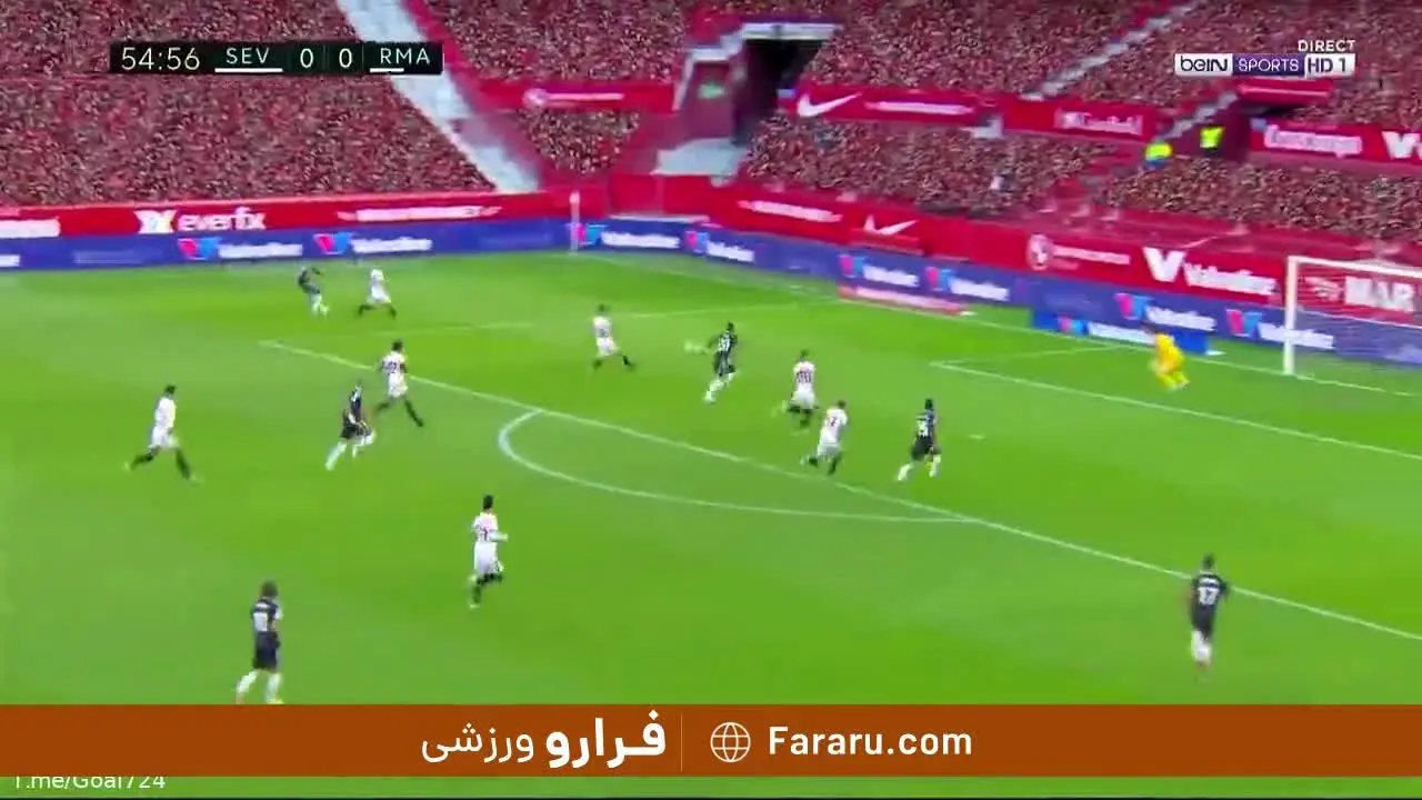 (ویدیو) خلاصه بازی سویا 0 - 1 رئال مادرید 15 آذر 99