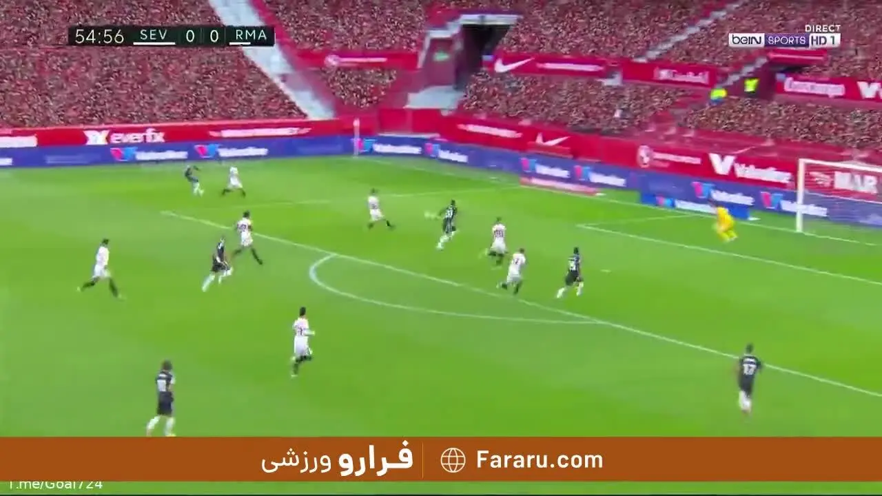 (ویدیو) خلاصه بازی سویا 0 - 1 رئال مادرید 15 آذر 99