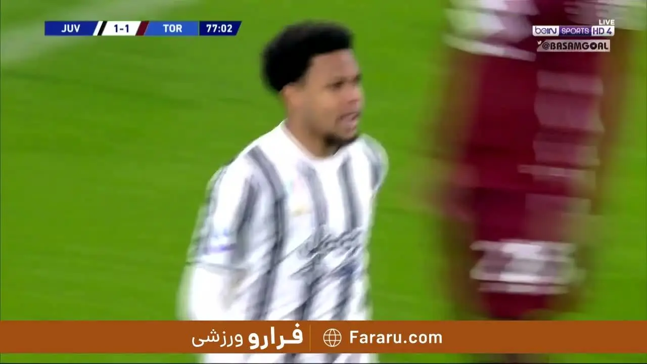(ویدیو) خلاصه بازی یوونتوس 2 - 1 تورینو 15 آذر 99