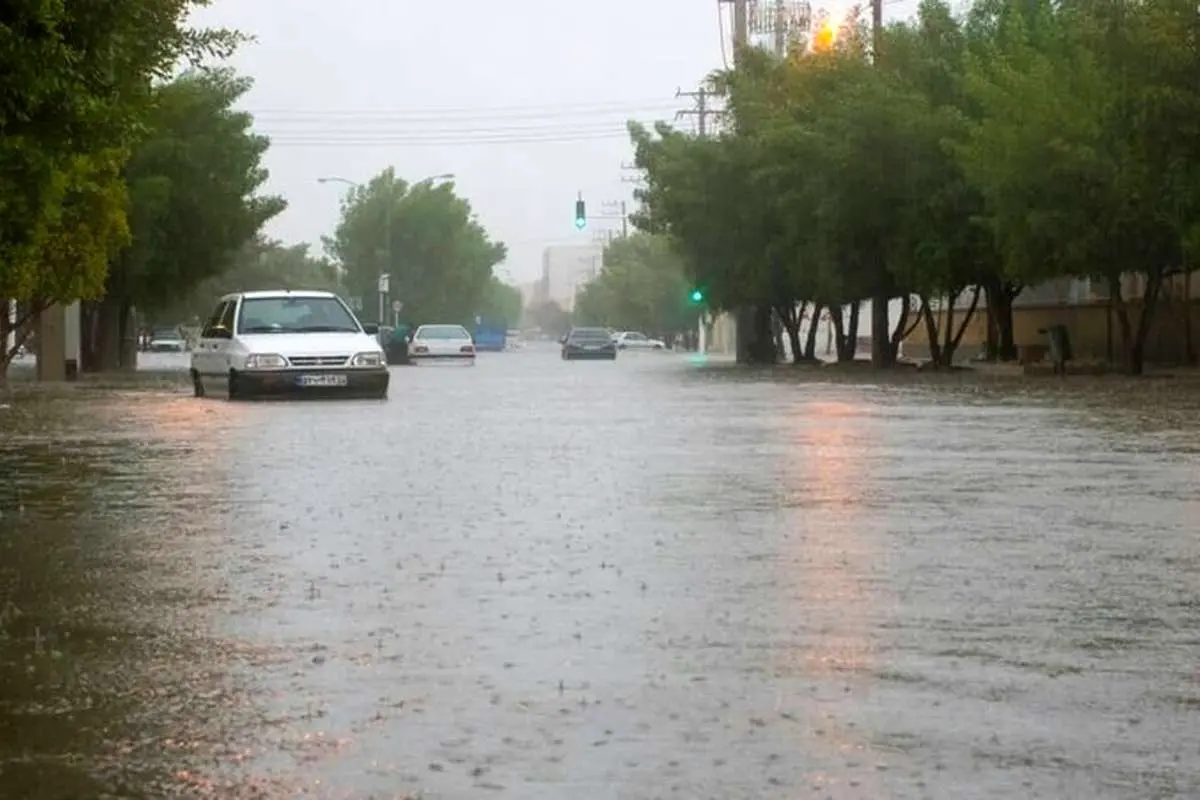 جاریشدن سیلاب در استان بوشهر
