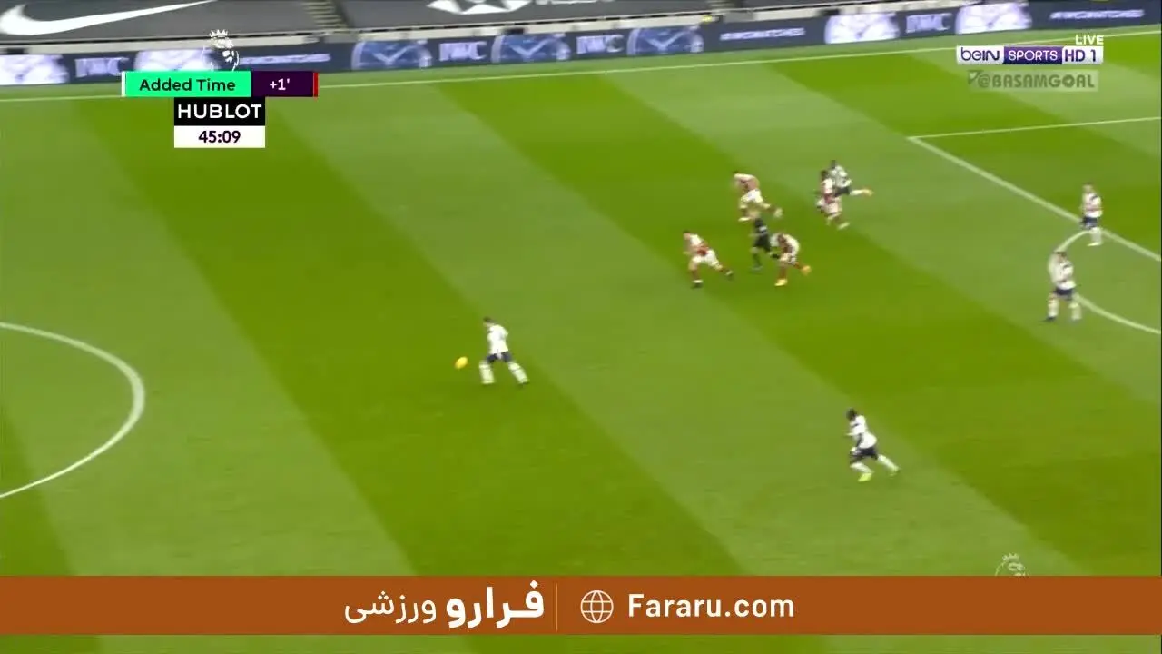 (ویدیو) خلاصه بازی تاتنهام 2 - 0 آرسنال 16 آذر 99