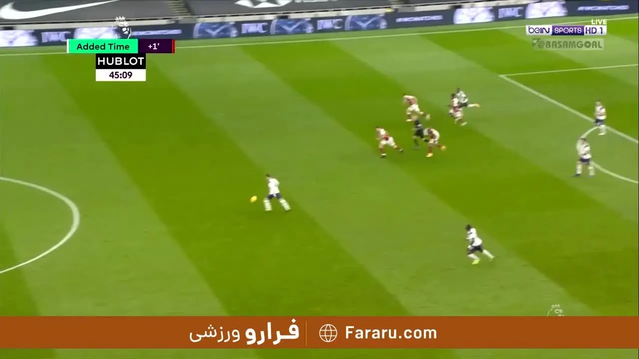 (ویدیو) خلاصه بازی تاتنهام 2 - 0 آرسنال 16 آذر 99