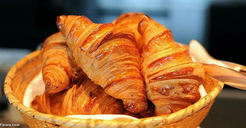 طرز تهیه نان کروسان مناسب صبحانه و عصرانه