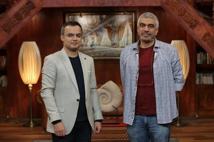 (عکس) مجری برنامه عادل فردوسی‌پور، مهمان سروش صحت شد