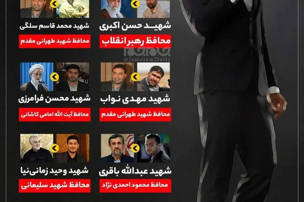 محافظان کدام مقامات مهم به شهادت رسیدند؟
