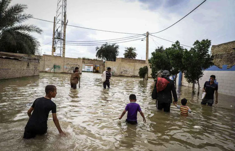 فوت یک نفر در سیل سیریک هرمزگان