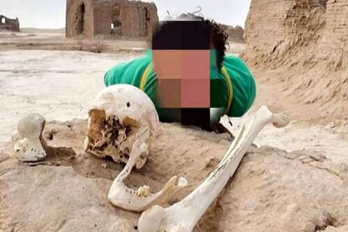 سلفی با اسکلت تاریخی حاشیهساز شد