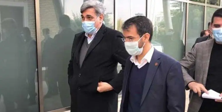 شهردار تهران هم سر از تمرین پرسپولیس درآورد