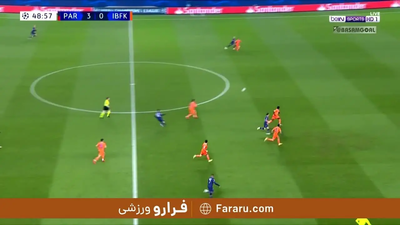 (ویدیو) خلاصه بازی پاری سن ژرمن 5 - 1 باشاکشهیر 19 آذر 99؛ آتش بازی نیمار
