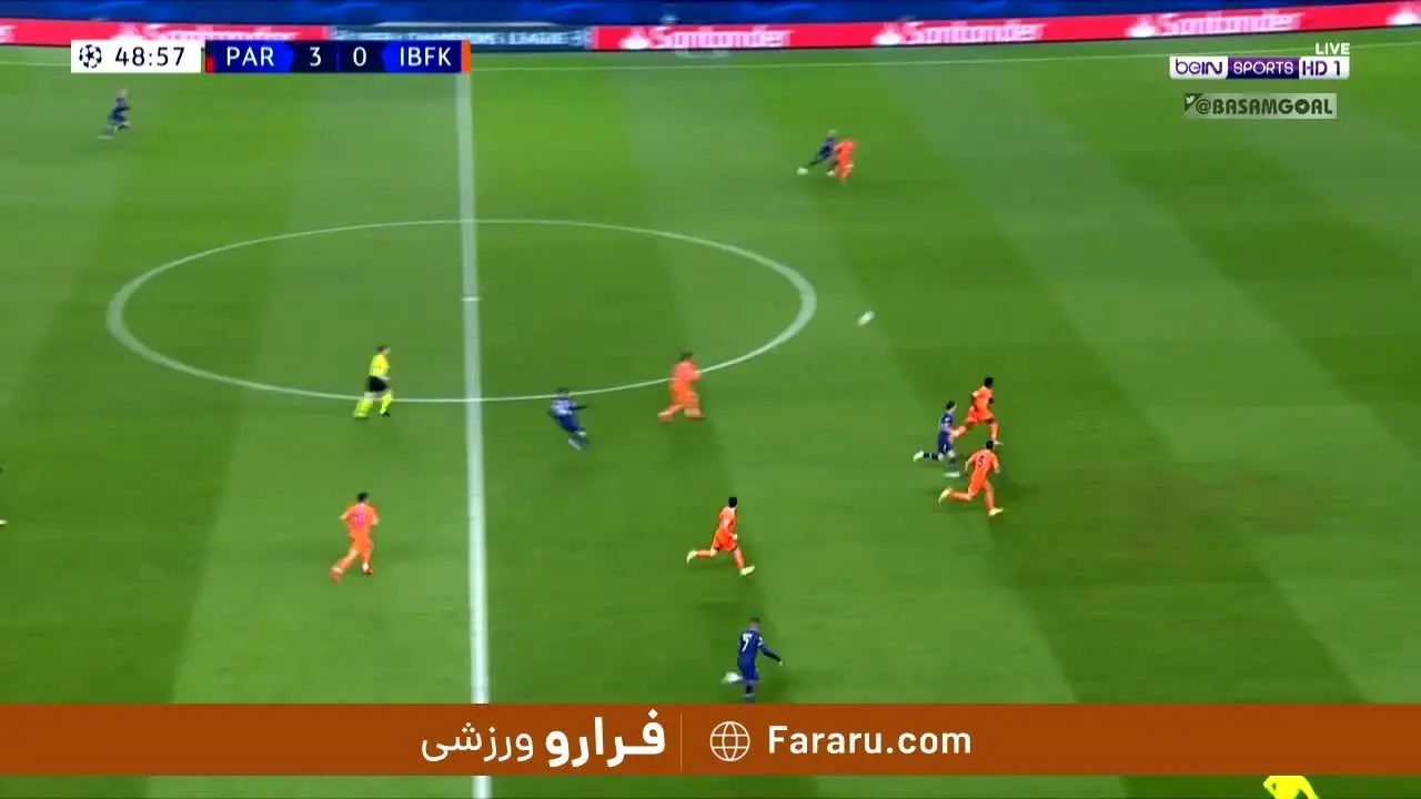 (ویدیو) خلاصه بازی پاری سن ژرمن 5 - 1 باشاکشهیر 19 آذر 99؛ آتش بازی نیمار