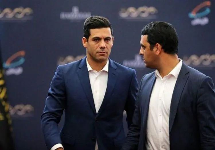 (عکس) جواب تند مدیر پرسپولیس به استقلالی‌ها