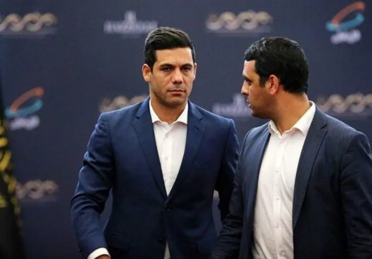 (عکس) جواب تند مدیر پرسپولیس به استقلالی‌ها