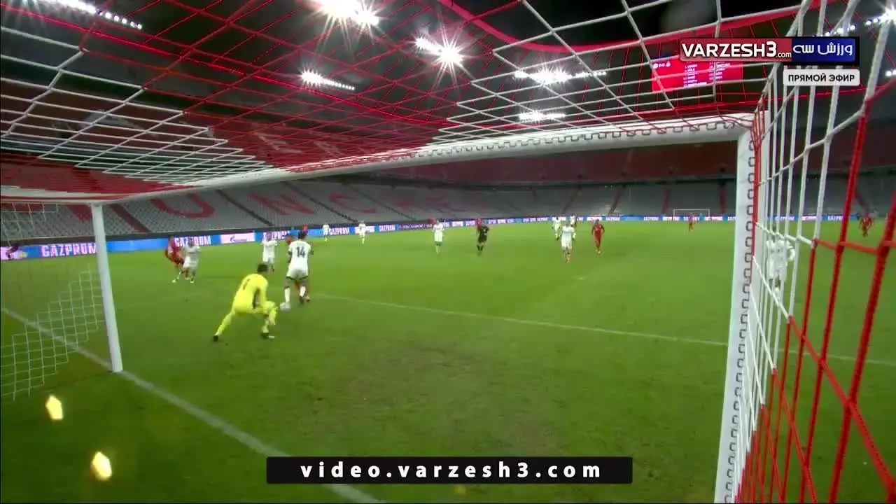 (ویدیو) خلاصه بازی بایرن مونیخ 2 - 0 لوکوموتیو مسکو 19 آذر 99