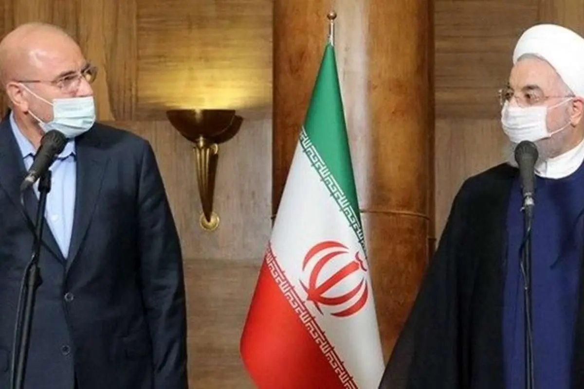 جدال ادامهدار حسن روحانی و محمد باقر قالیباف