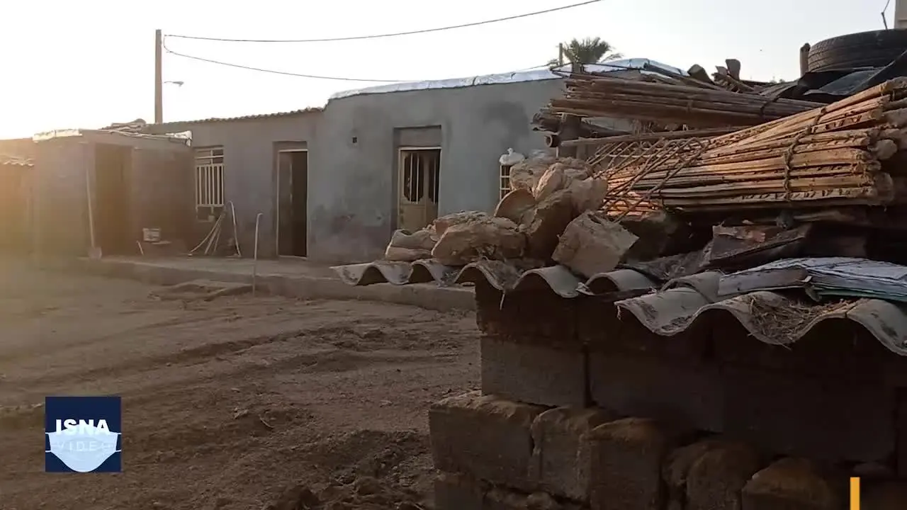 سیل و سیلاب در دشتستان بوشهر