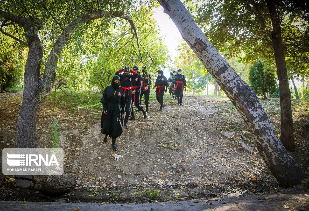 (تصاویر) دختران نینجا