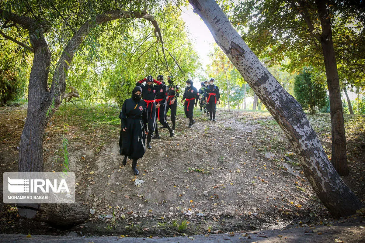 (تصاویر) دختران نینجا