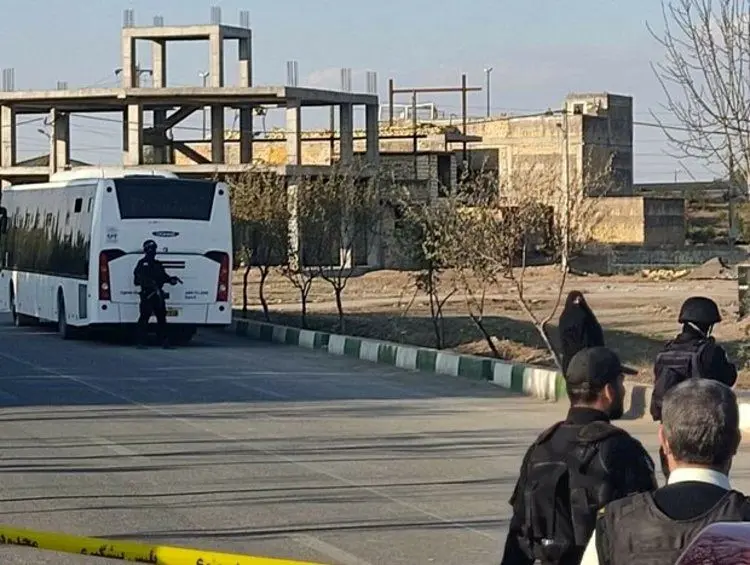 (تصاویر) گروگانگیری در قم