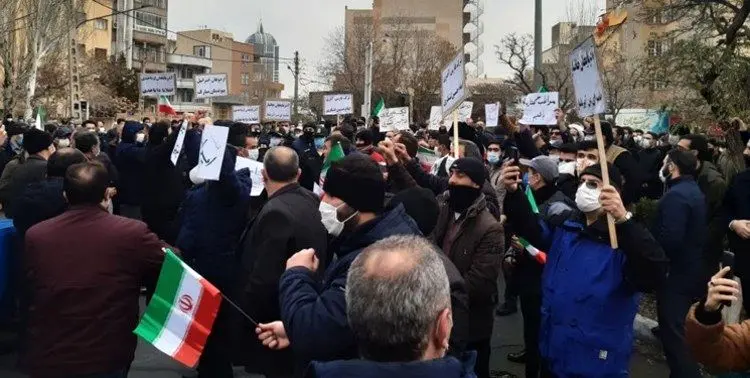 تجمع مردم تبریز مقابل کنسولگری ترکیه