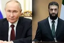  دیدار پوتین با جولانی در کاخ کرملین