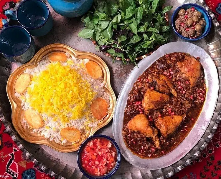 طرز تهیه مرغ ناردونی؛ غذای اصیل مازندرانی‌ها