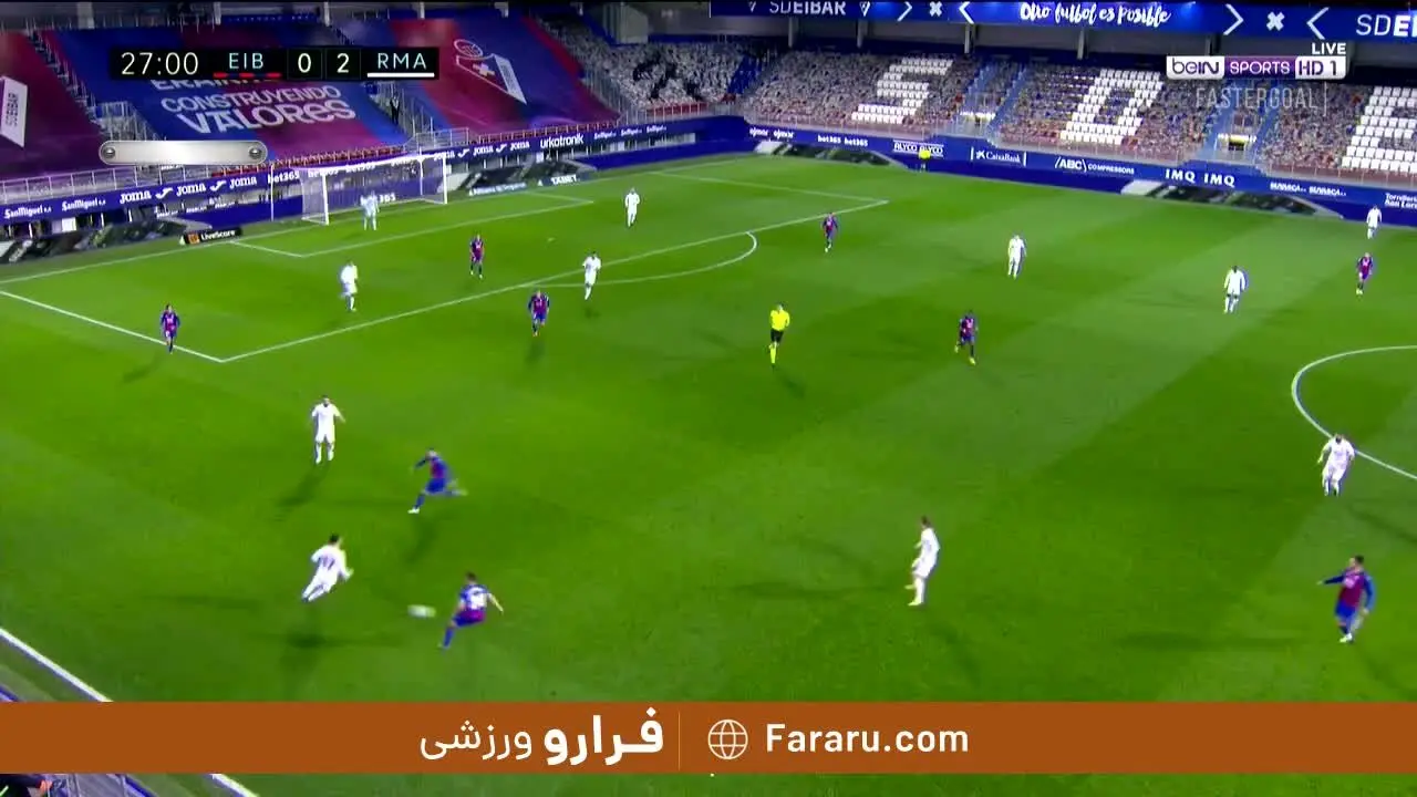 (ویدیو) خلاصه بازی ایبار 1 - 3 رئال مادرید 30 آذر 99