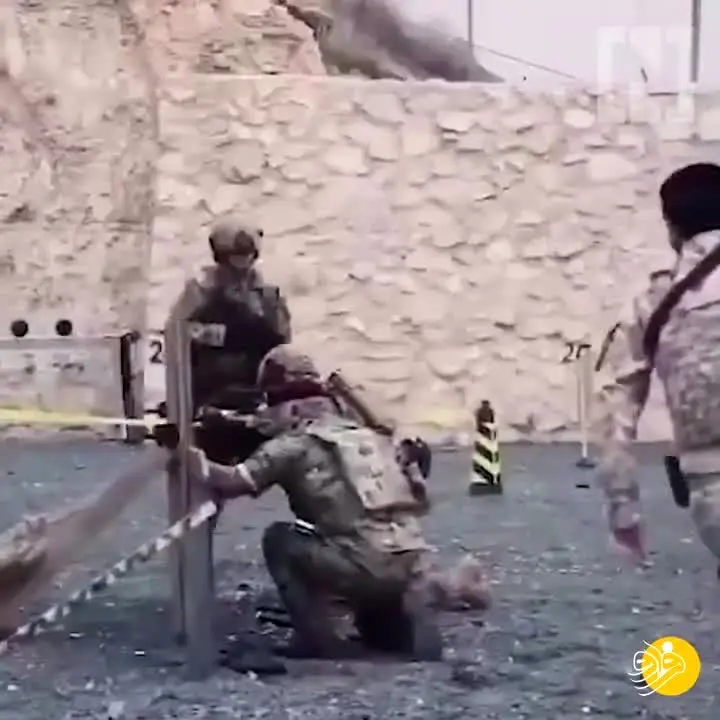 (ویدئو) پادشاه و ولیعهد اردن در رزمایش نظامی با کماندوها