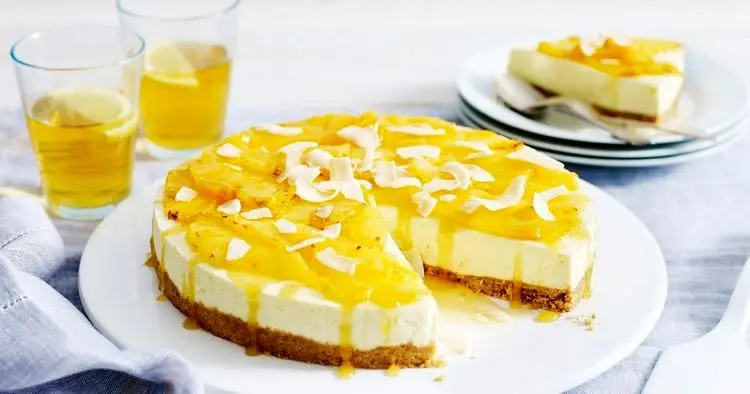طرز تهیه چیز کیک آناناس بدون نیاز به فر