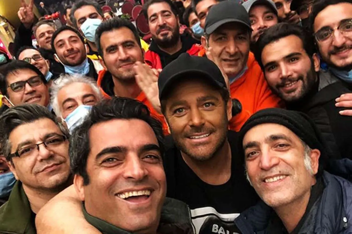 (ویدئو) مراسم عجیب خداحافظی با محمدرضا گلزار
