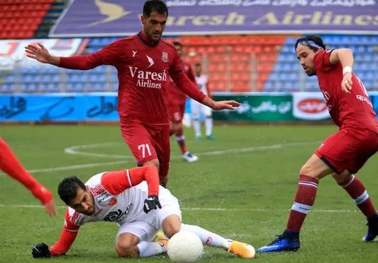 تساوی گِلی پرسپولیس و نساجی!