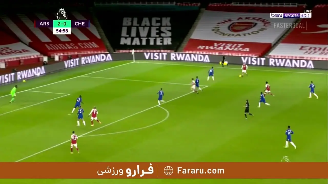(ویدیو) خلاصه بازی آرسنال 3 - 1 چلسی 6 دی 99