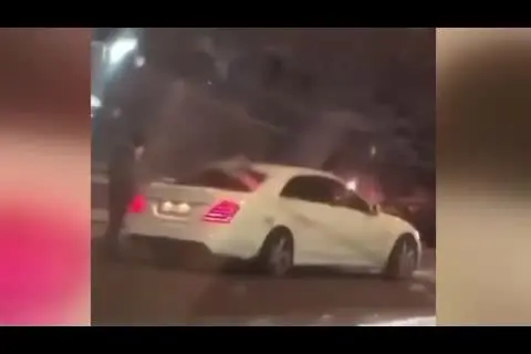 (ویدئو) تحقیر مرسدس بنز آلمانی توسط پراید!