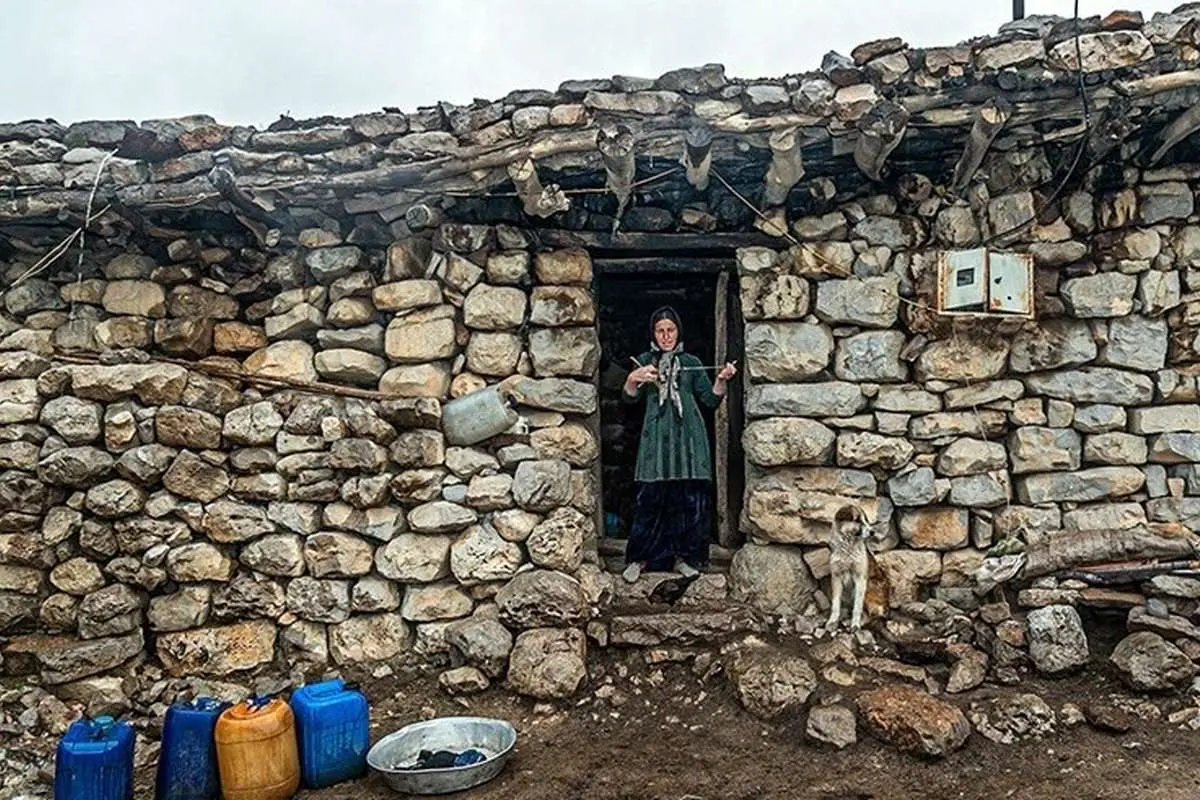 (تصاویر) یک روز بارانی در روستای کتک