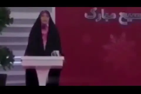 (ویدئو) تمسخر انگلیسی حرف زدن مجری زن در تلویزیون