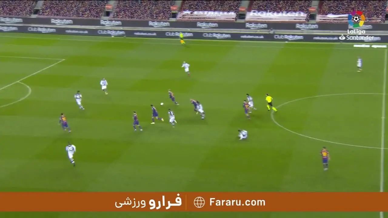 (ویدیو) خلاصه بازی بارسلونا 1 - 0 لوانته 23 آذر 99