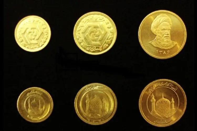 قیمت انواع سکه و طلای ۱۸ عیار در روز دوشنبه ۲۴ آذر