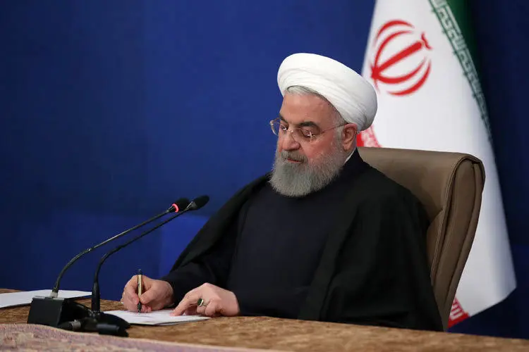 (ویدئو) واکنش روحانی به شعرخوانی اردوغان