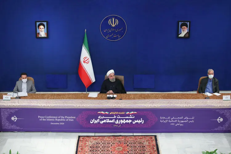 غایب بزرگ نشست خبری روحانی